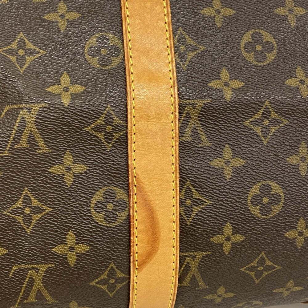 LOUIS VUITTON Brown Monogram Keepall 45 Boston Bag - Picture 10 of 13